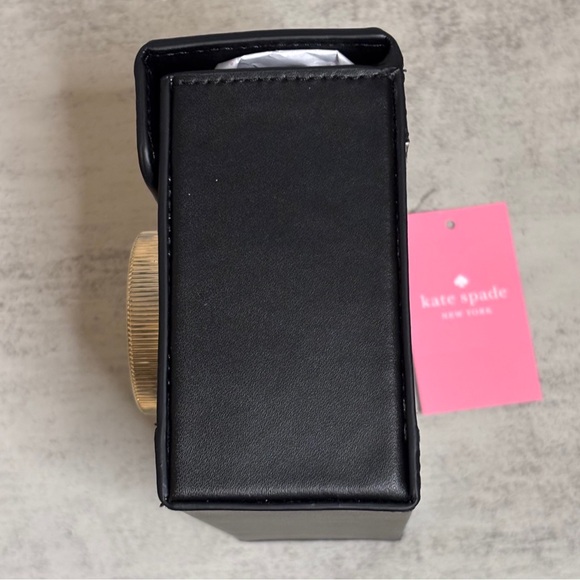 Kate Spade Oh Snap Herringbone Floral Camera Crossbody Bag - Picture 7 of 15